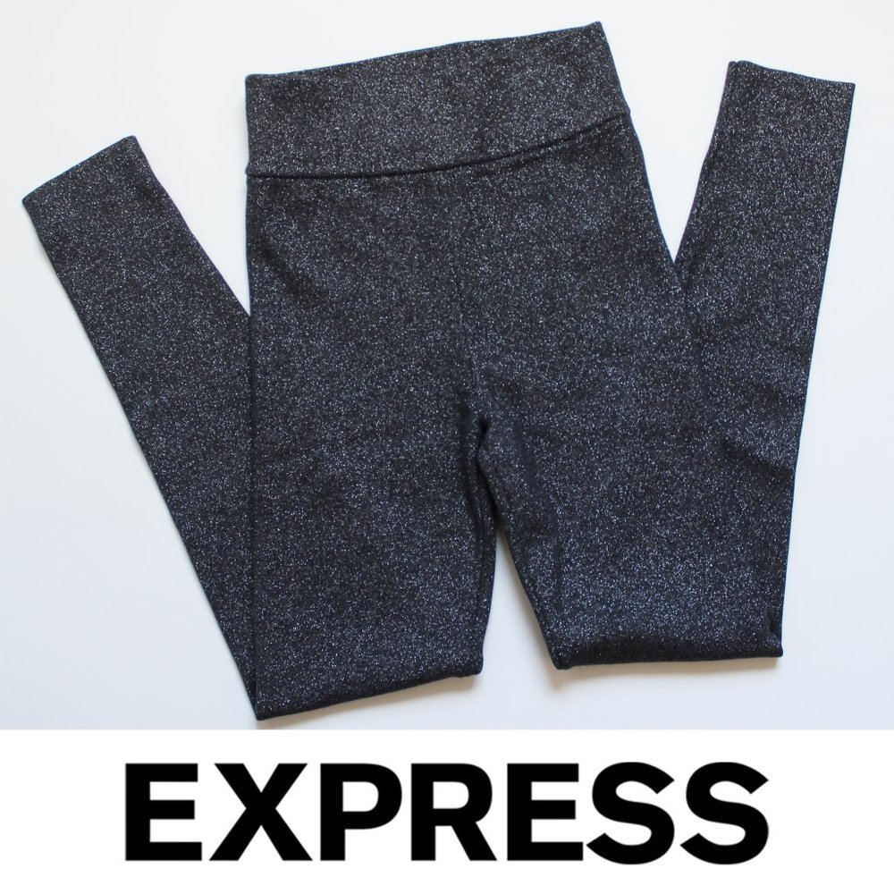 High Waisted Sparkly sweater leggings - Picture 1 of 5